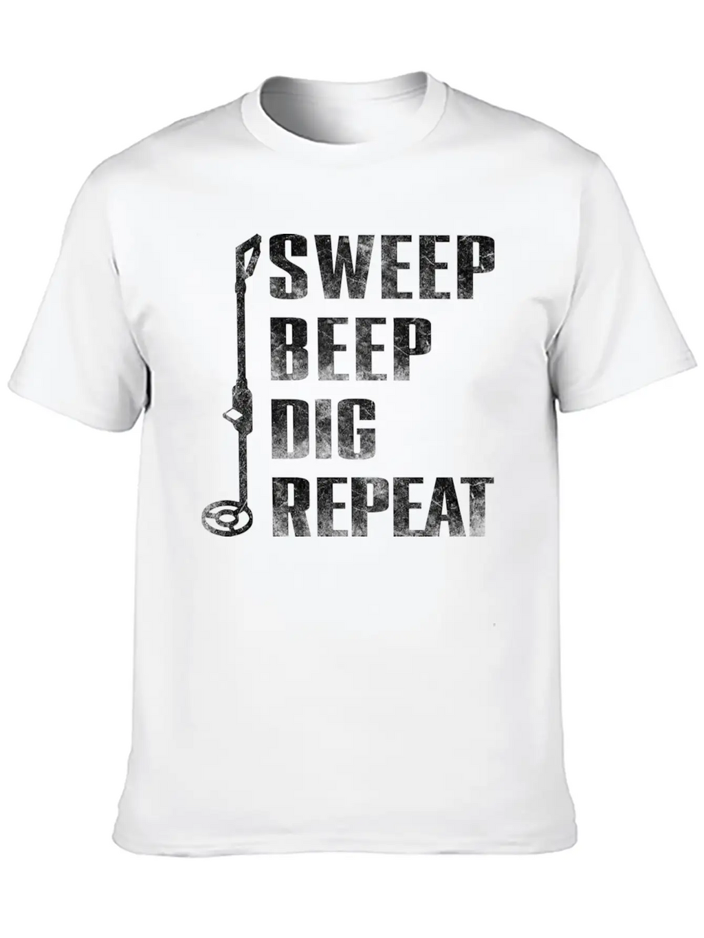 Metal Detecting Sweebbeepdig Breathable Soft Cotton T-Shirt – Timeless Casual Look