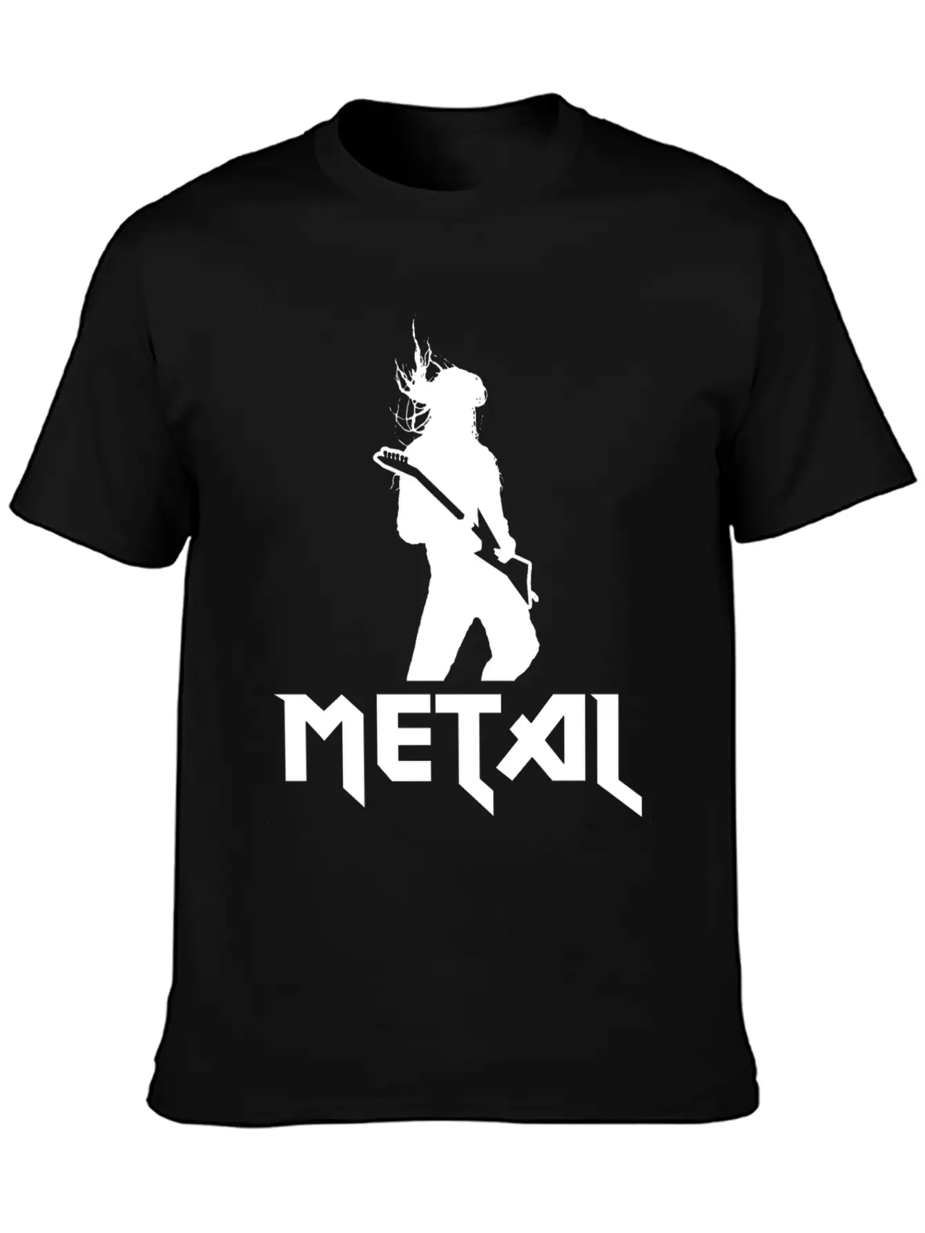 Metal Guitar Electric Guitar Gift Band Stylish Everyday T-Shirt – Unisex Basic Cotton Tee