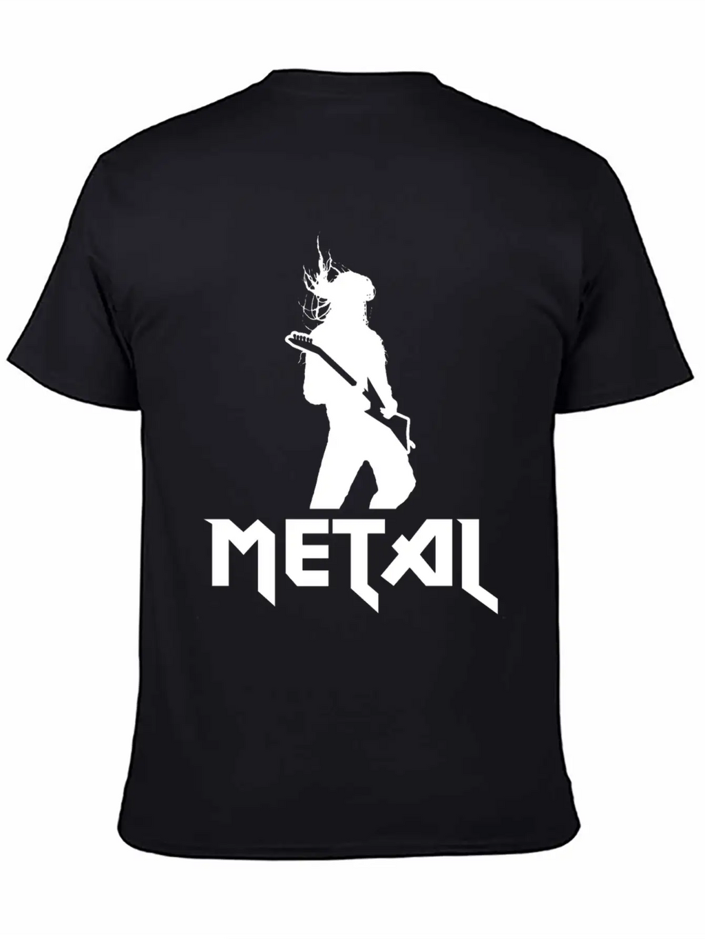 Metal Guitar Electric Guitar Gift Band Stylish Everyday T-Shirt – Unisex Basic Cotton Tee