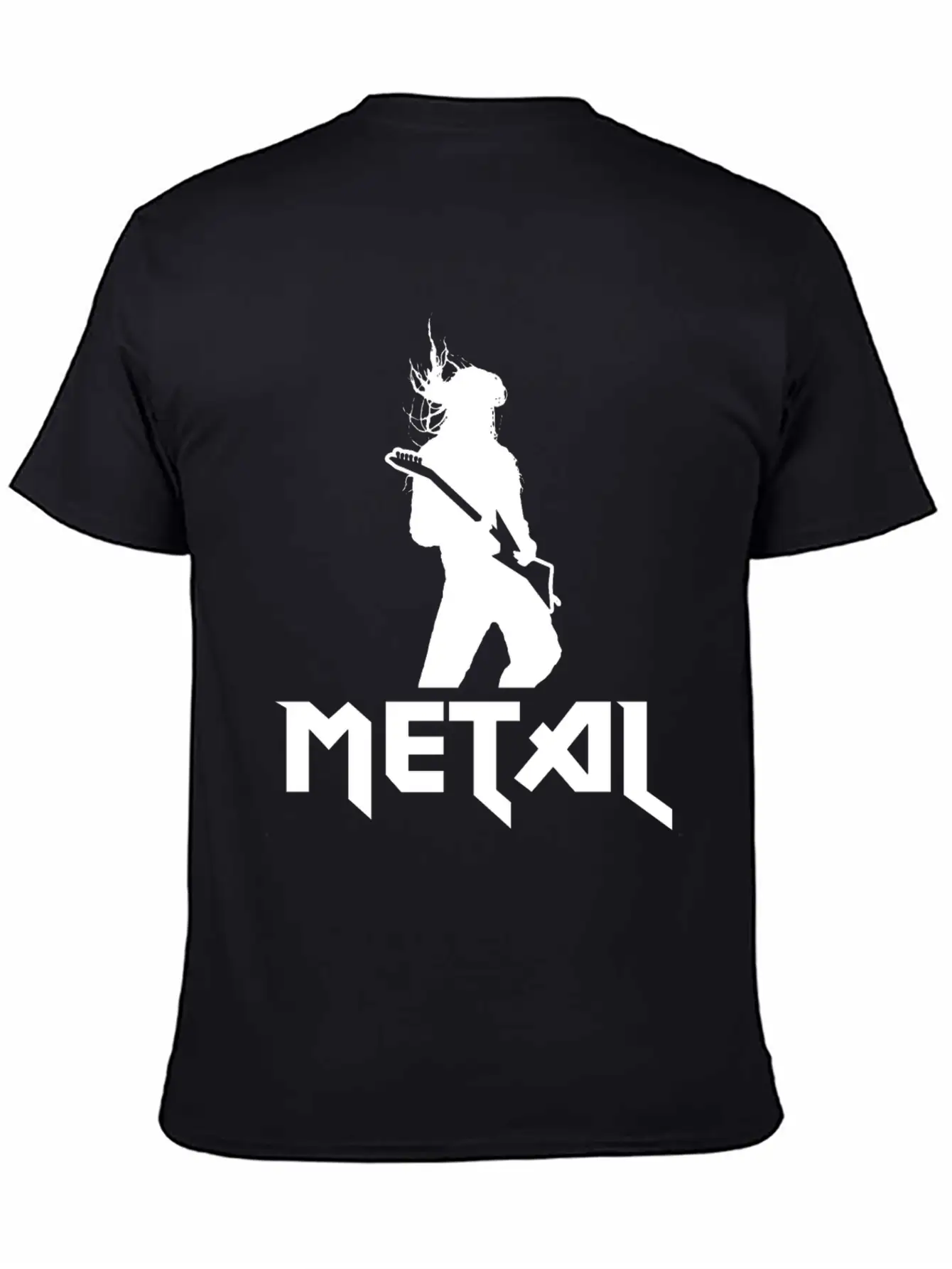 Metal Guitar Electric Guitar Gift Band Stylish Everyday T-Shirt – Unisex Basic Cotton Tee