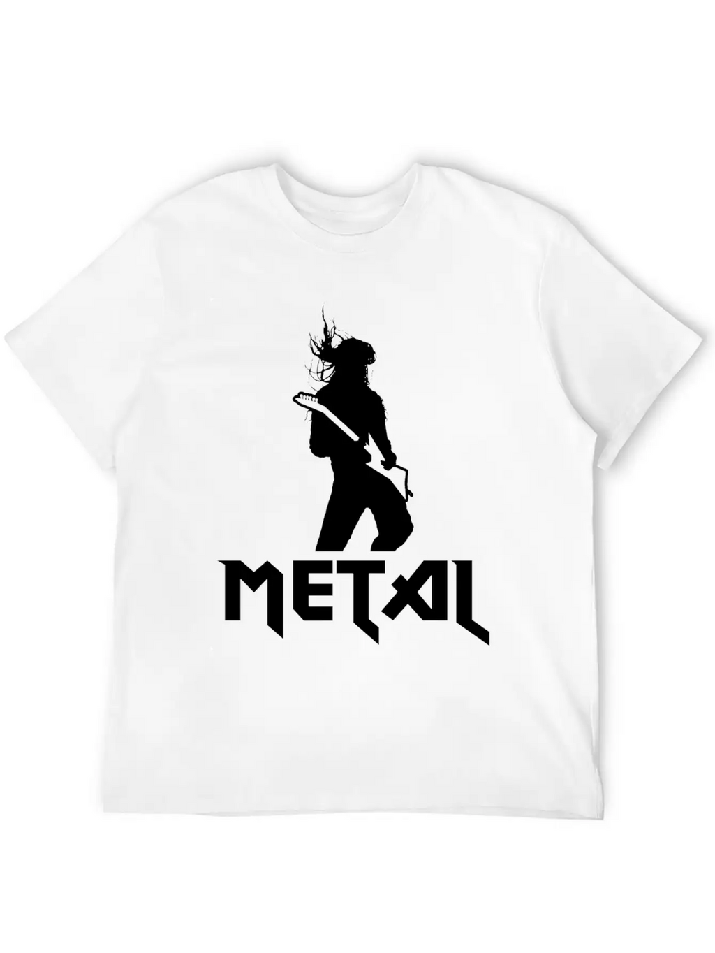 Metal Guitar Electric Guitar Gift Band Stylish Everyday T-Shirt – Unisex Basic Cotton Tee