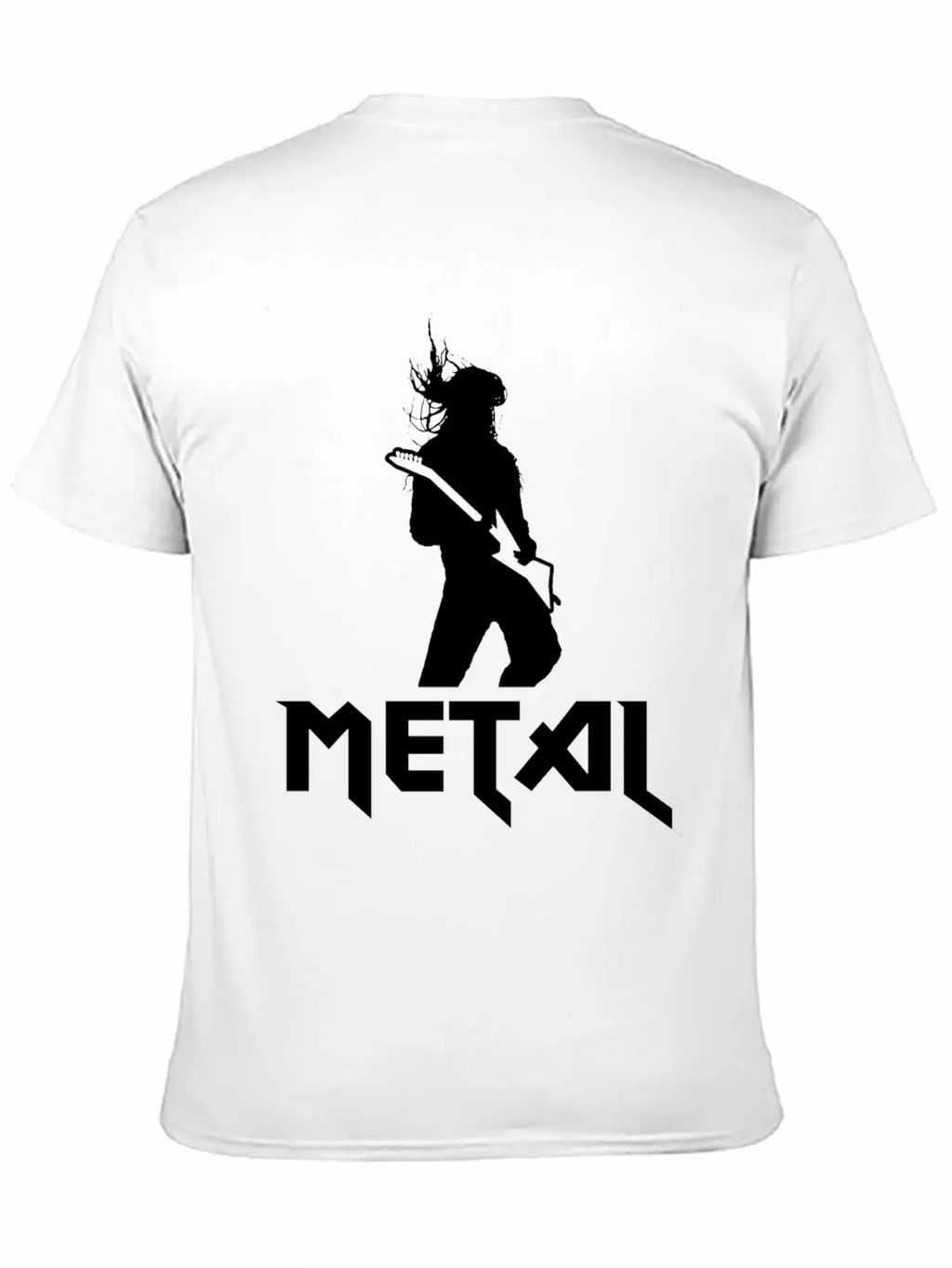 Metal Guitar Electric Guitar Gift Band Stylish Everyday T-Shirt – Unisex Basic Cotton Tee