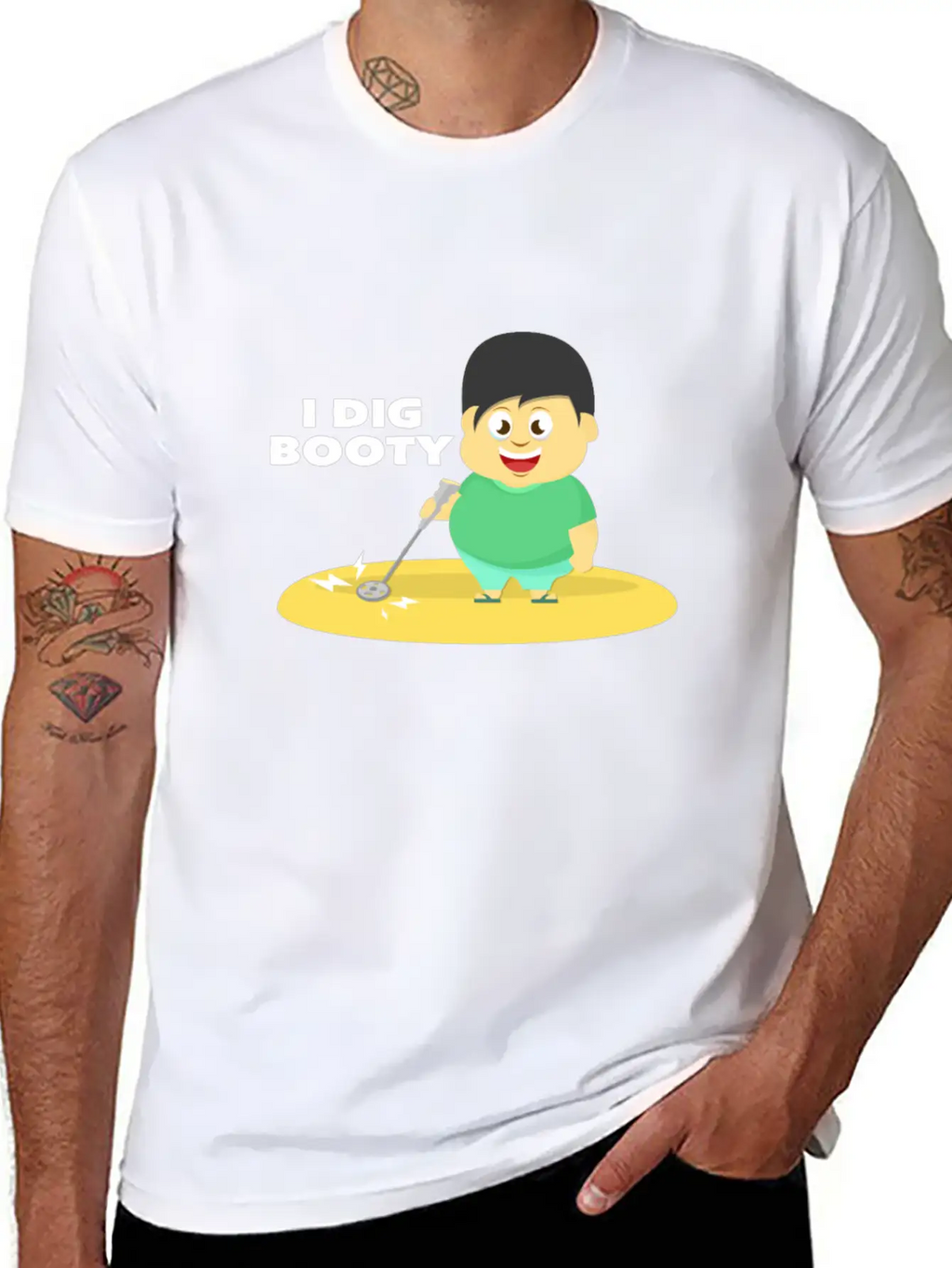 Metal Probe Essential Cotton Tee For Daily Outfits – Unisex Style