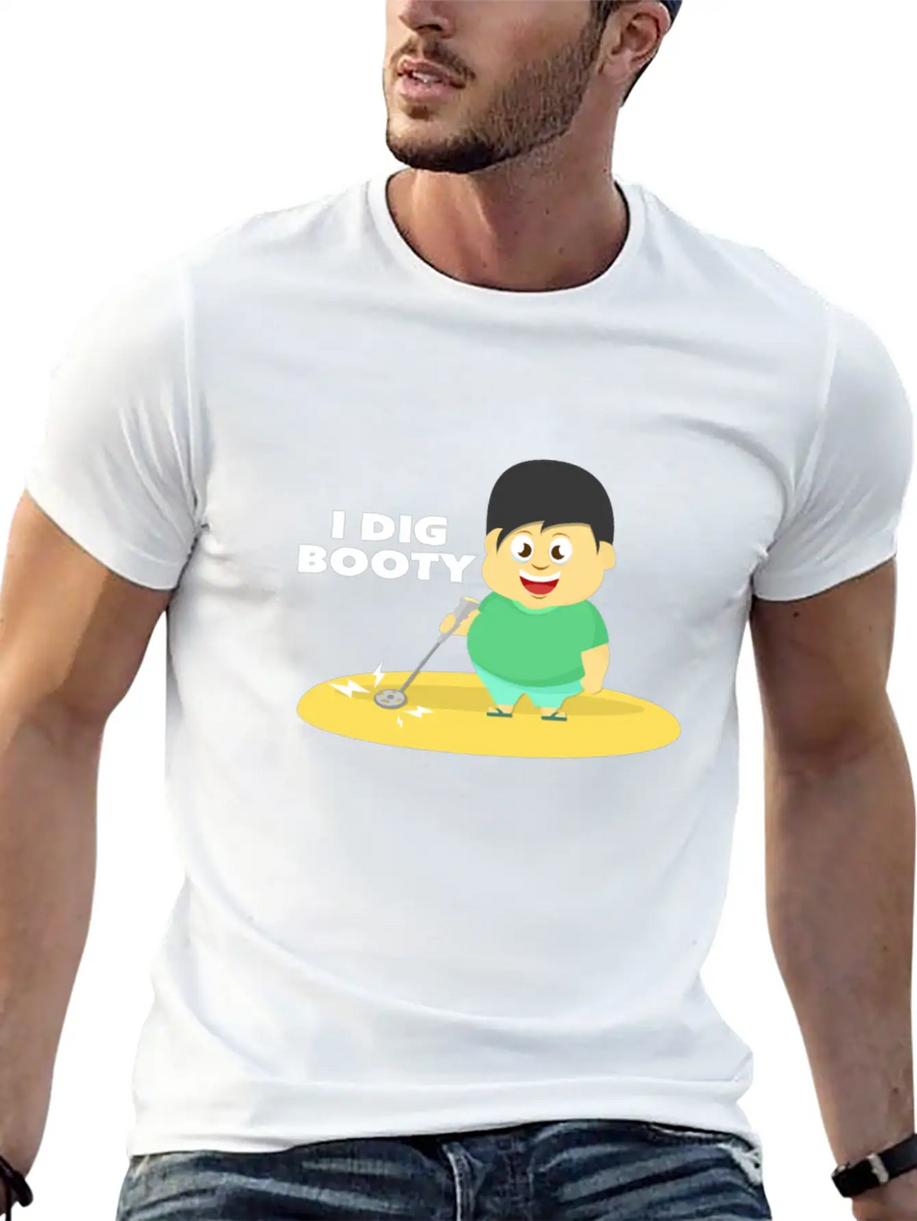 Metal Probe Essential Cotton Tee For Daily Outfits – Unisex Style