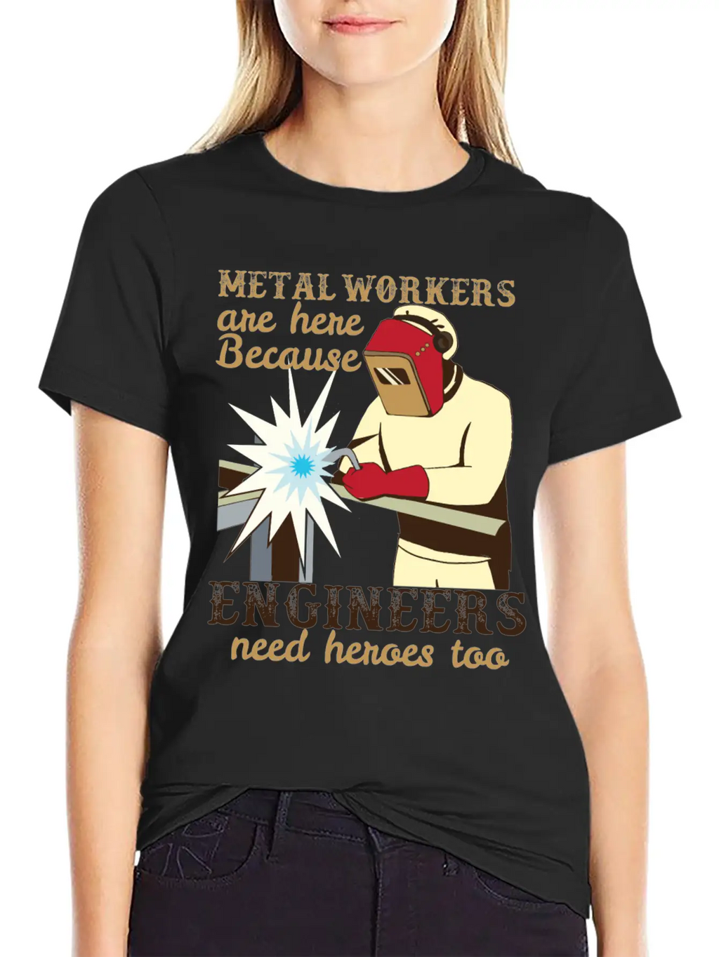 Metal Workers Engineers Metal Workers Engineers Unisex Casual T-Shirt – Clean Design For Daily Comfort