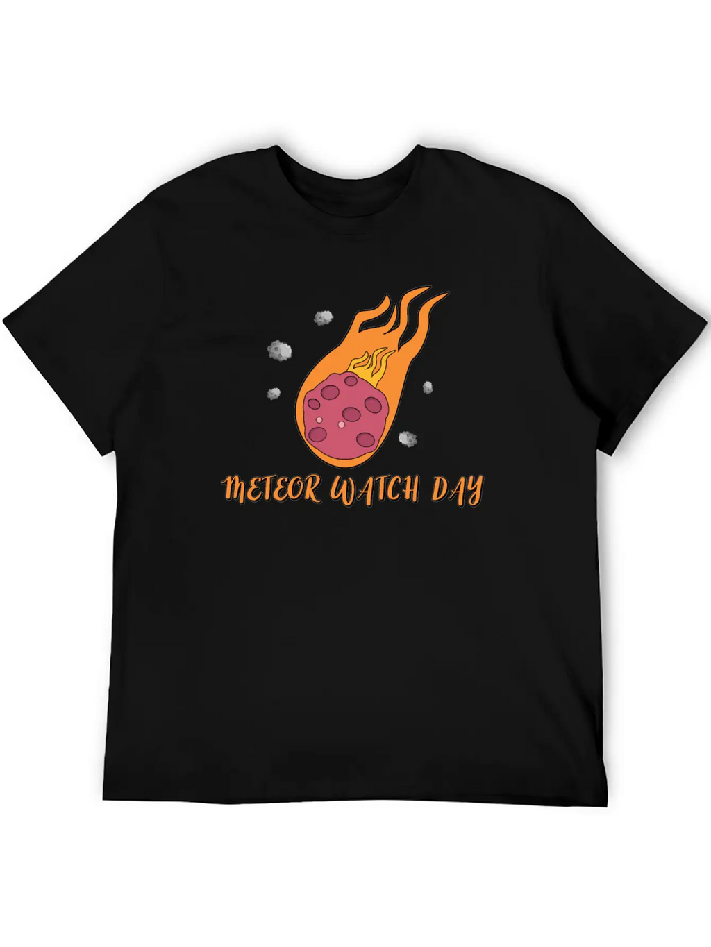 Meteor Watch Day Unisex Casual T-Shirt – Clean Design For Daily Comfort