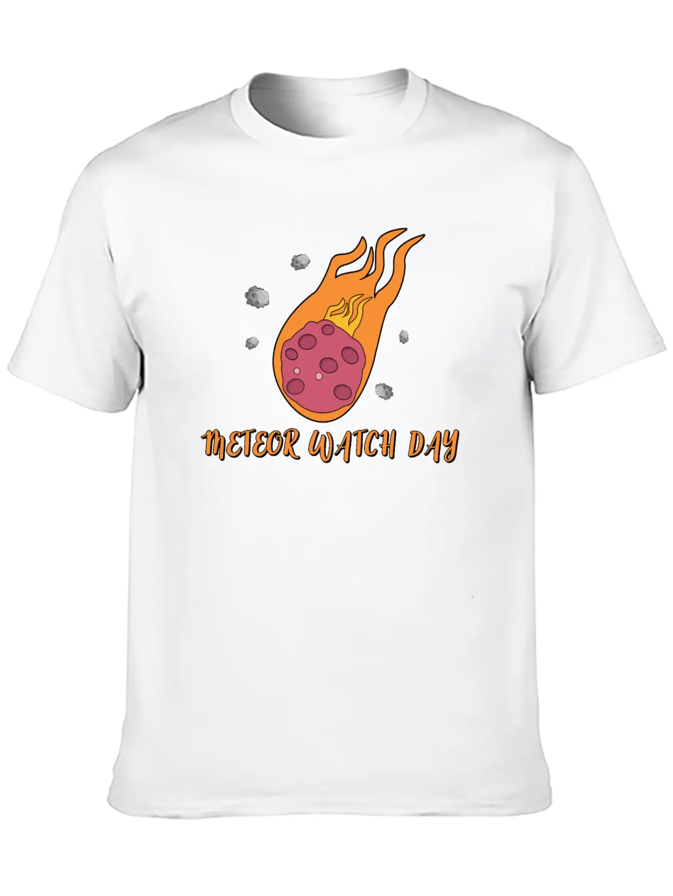 Meteor Watch Day Unisex Casual T-Shirt – Clean Design For Daily Comfort