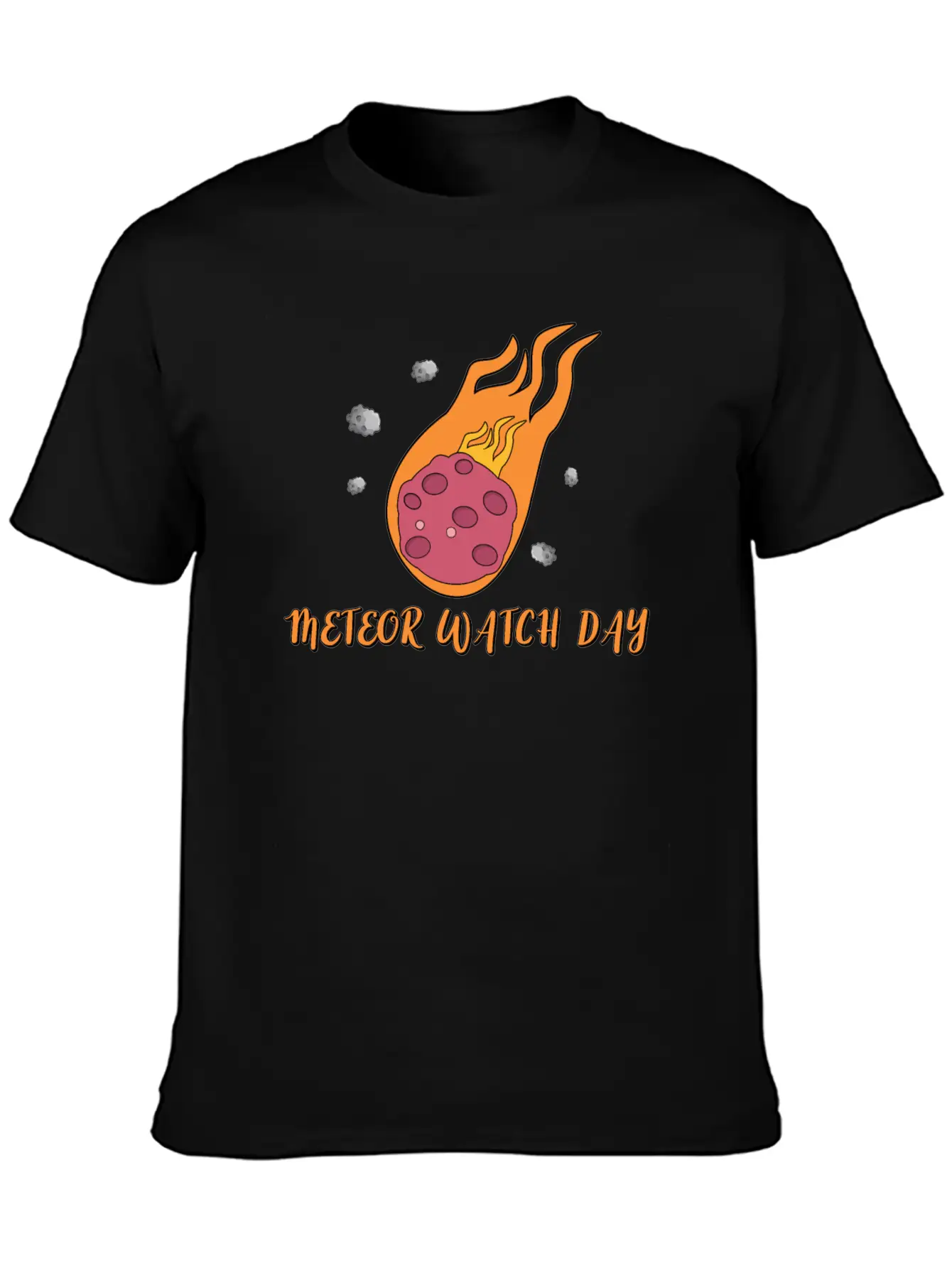 Meteor Watch Day Unisex Casual T-Shirt – Clean Design For Daily Comfort