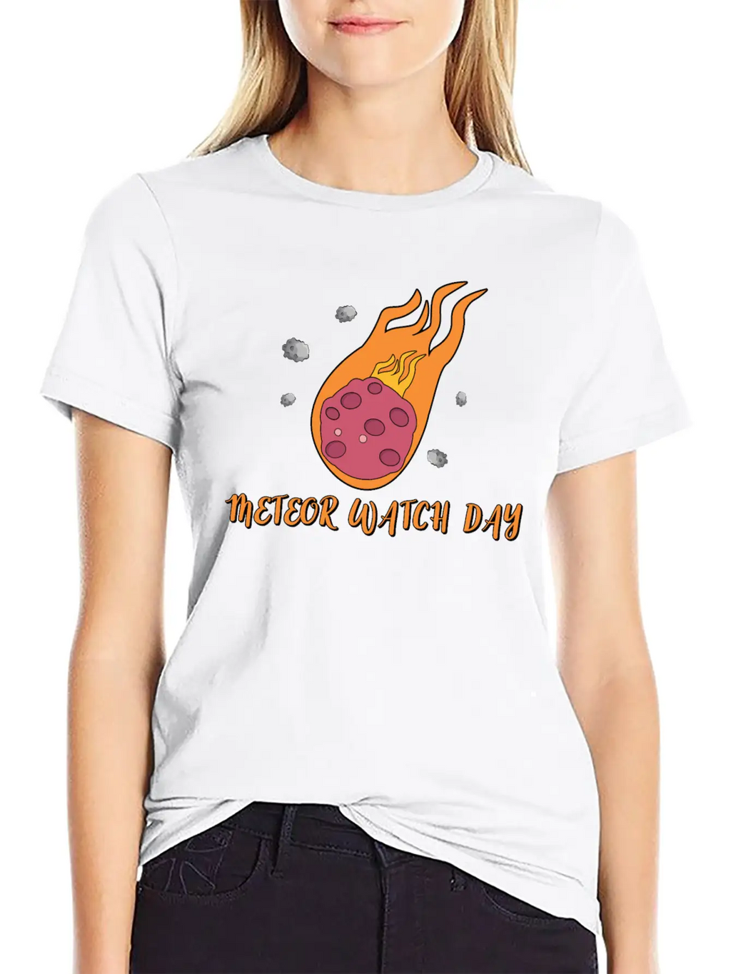 Meteor Watch Day Unisex Casual T-Shirt – Clean Design For Daily Comfort