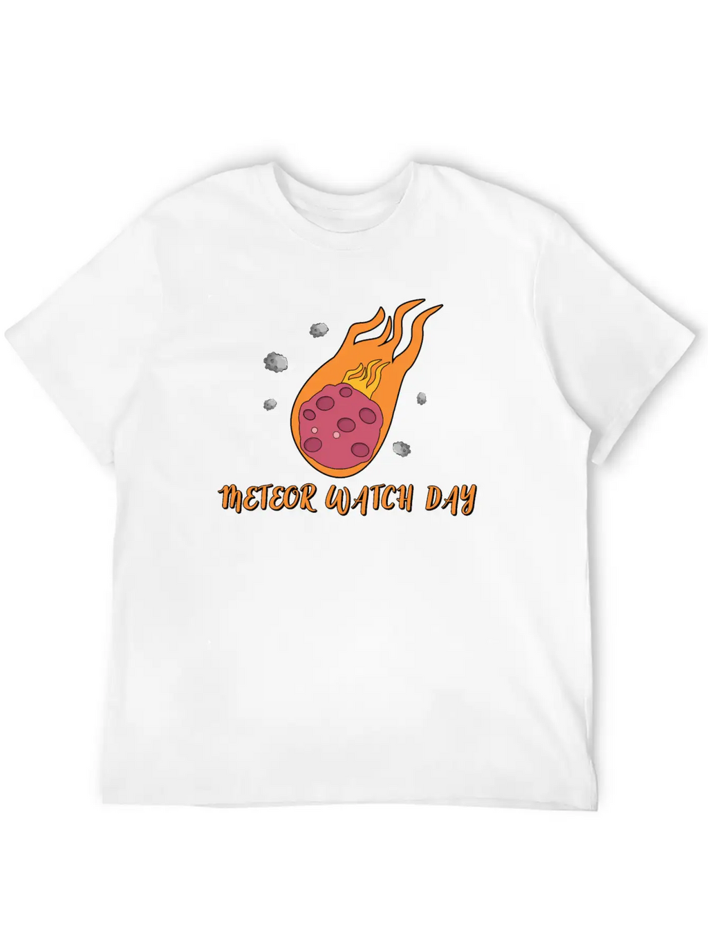 Meteor Watch Day Unisex Casual T-Shirt – Clean Design For Daily Comfort