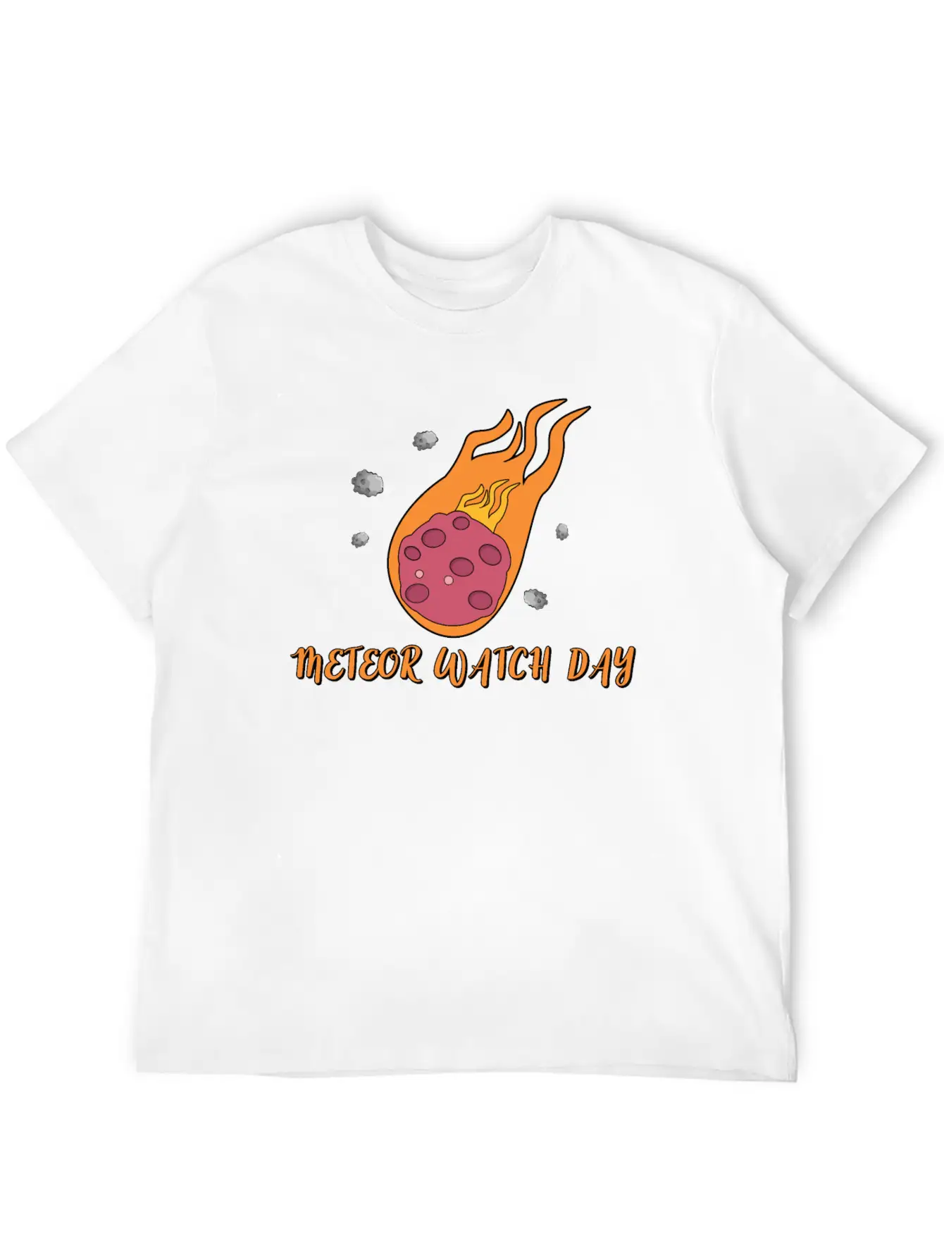 Meteor Watch Day Unisex Casual T-Shirt – Clean Design For Daily Comfort