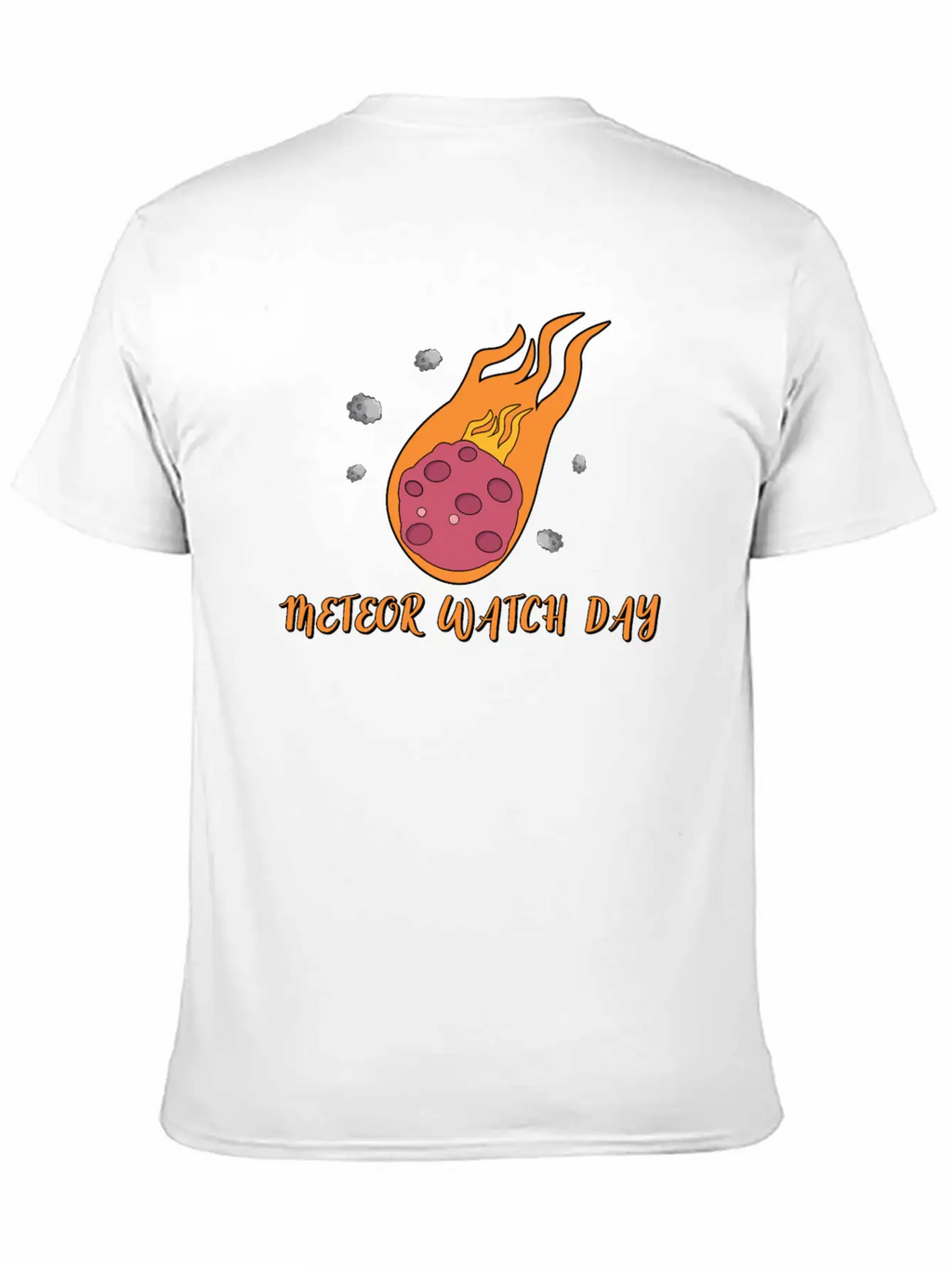 Meteor Watch Day Unisex Casual T-Shirt – Clean Design For Daily Comfort