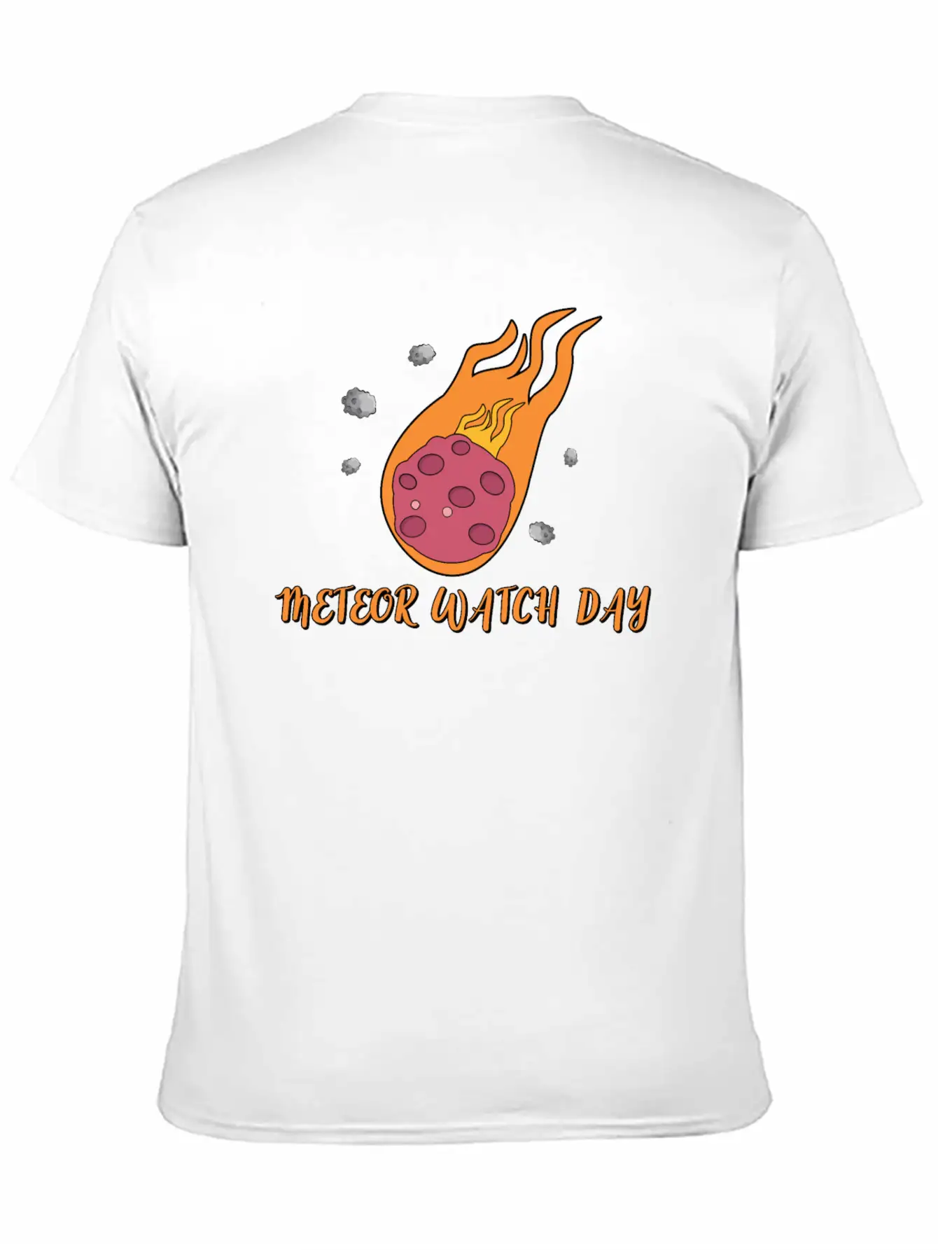 Meteor Watch Day Unisex Casual T-Shirt – Clean Design For Daily Comfort