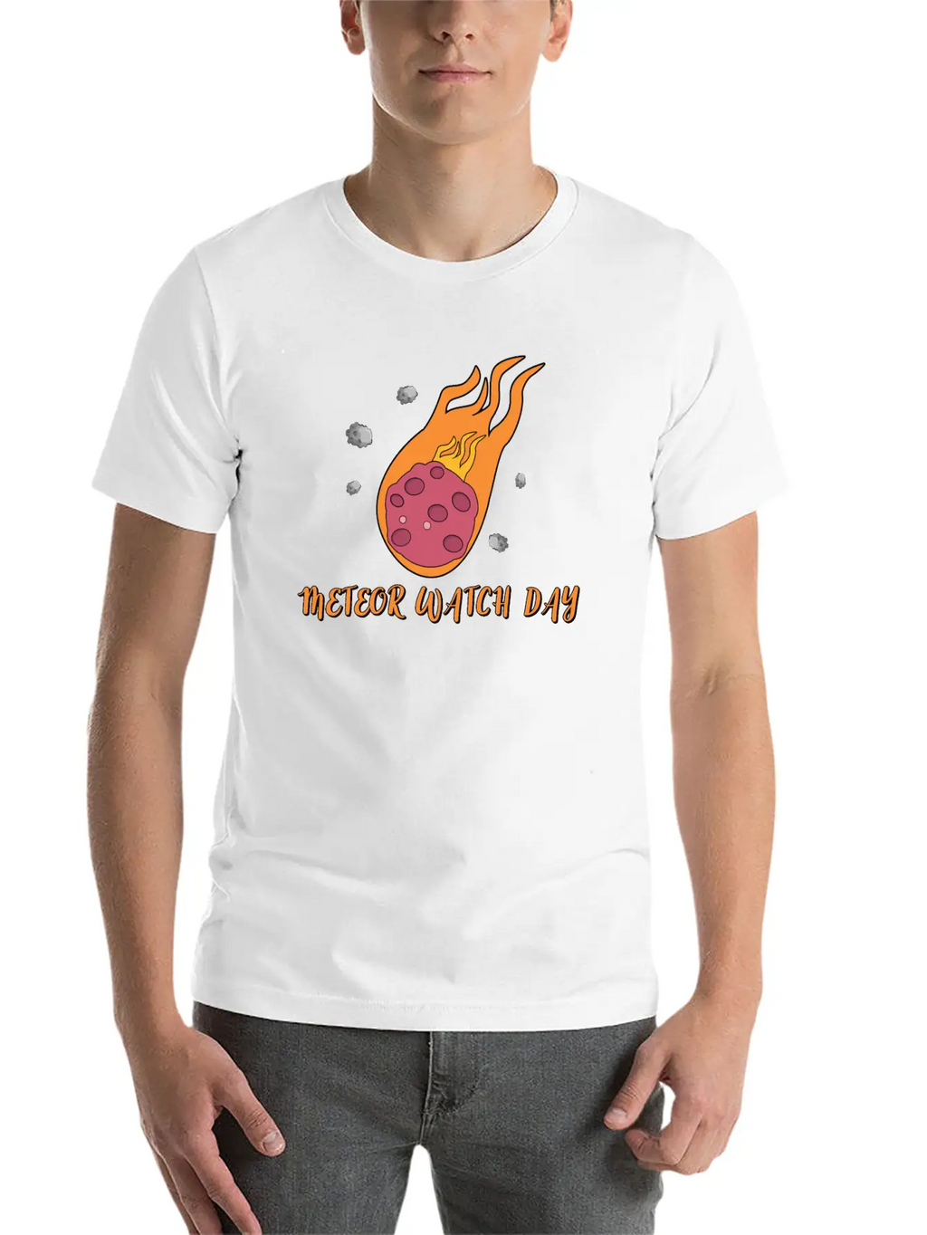 Meteor Watch Day Unisex Casual T-Shirt – Clean Design For Daily Comfort