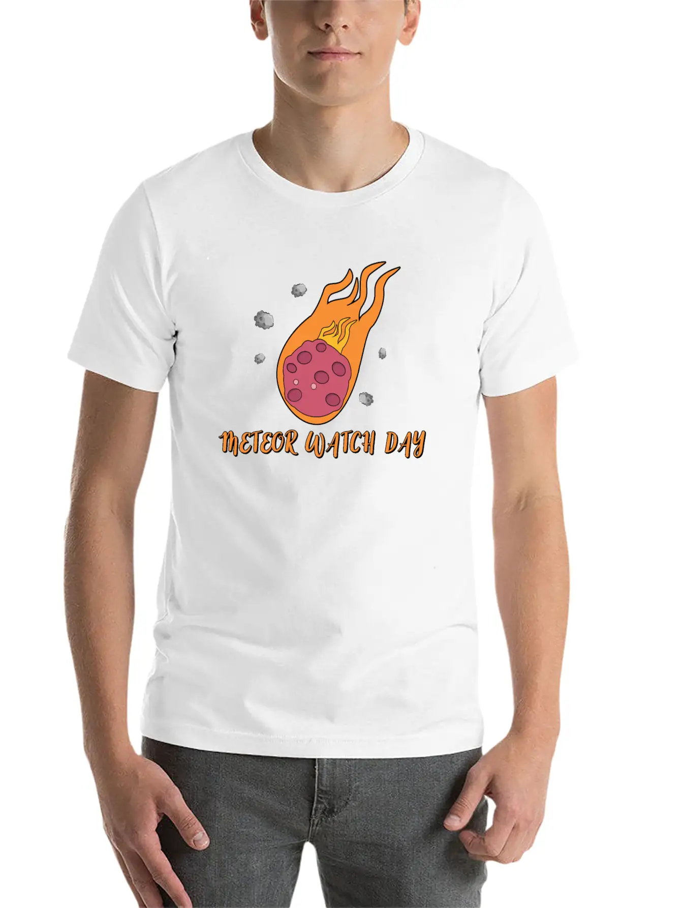 Meteor Watch Day Unisex Casual T-Shirt – Clean Design For Daily Comfort