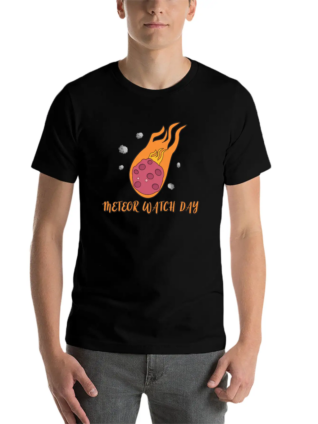 Meteor Watch Day Unisex Casual T-Shirt – Clean Design For Daily Comfort