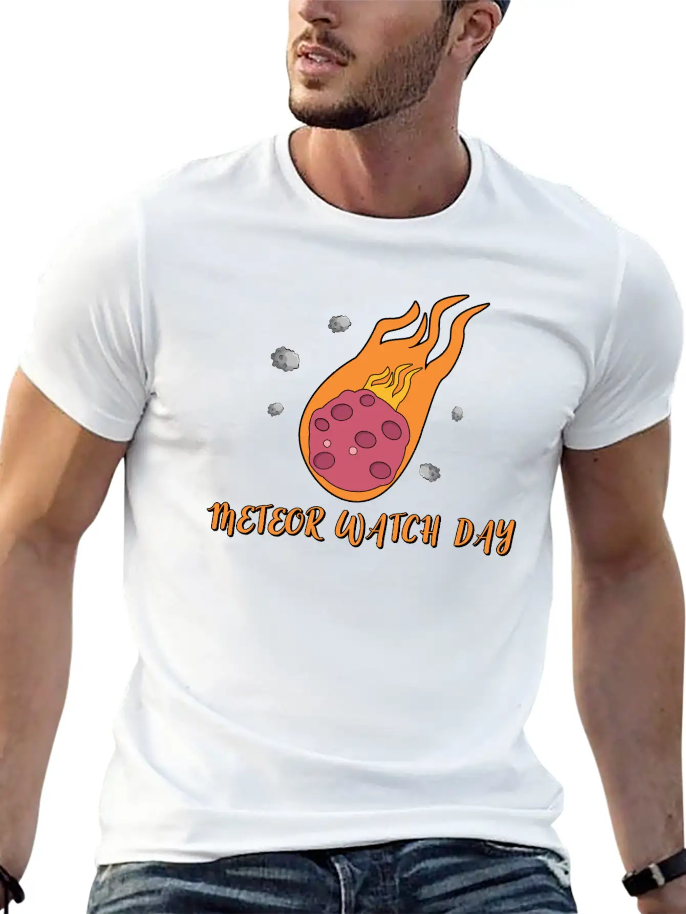 Meteor Watch Day Unisex Casual T-Shirt – Clean Design For Daily Comfort