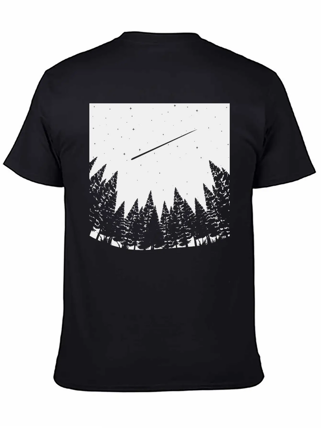 Meteor Watch Space Astronomy Art Unisex Casual T-Shirt – Clean Design For Daily Comfort
