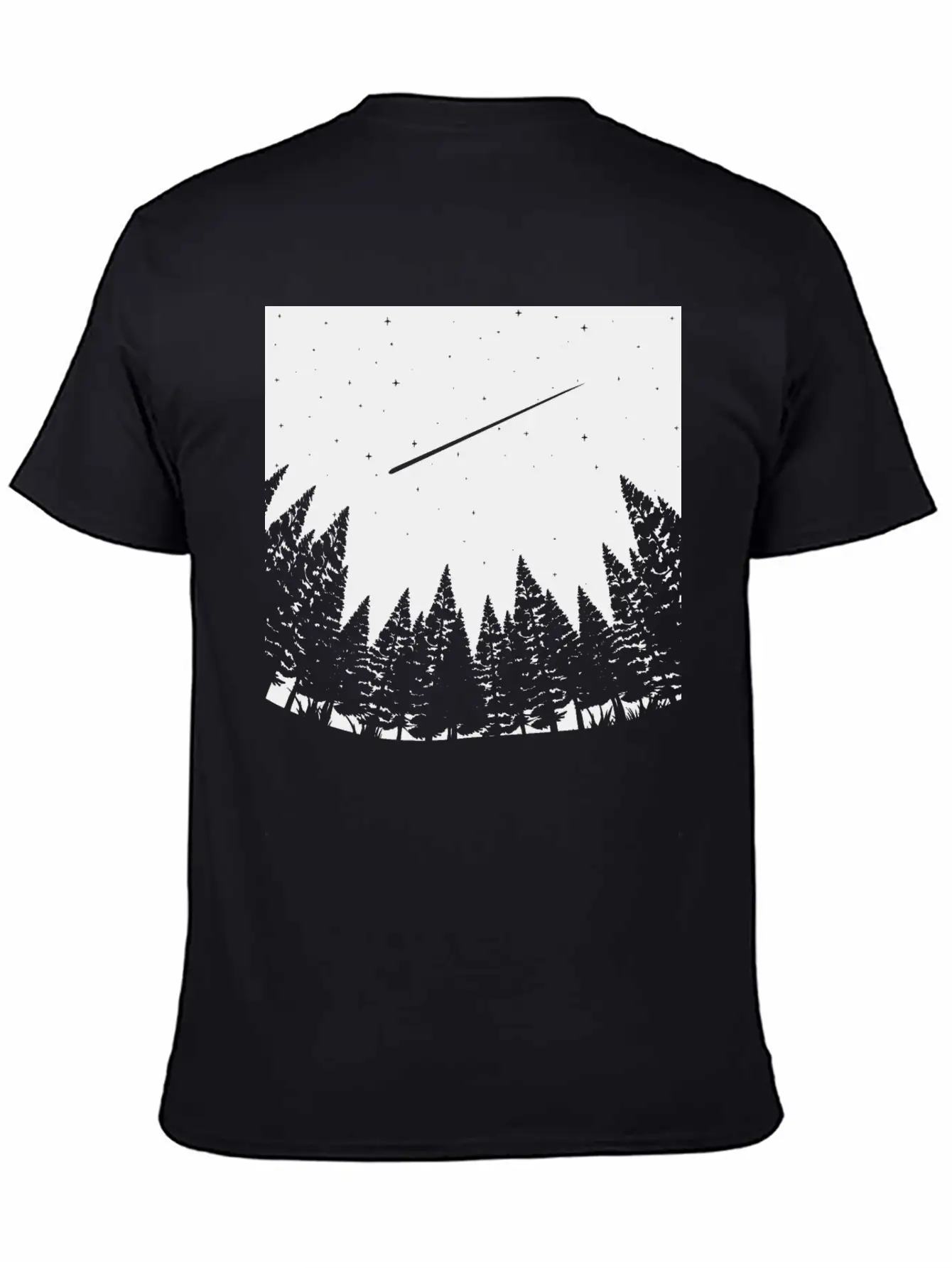 Meteor Watch Space Astronomy Art Unisex Casual T-Shirt – Clean Design For Daily Comfort