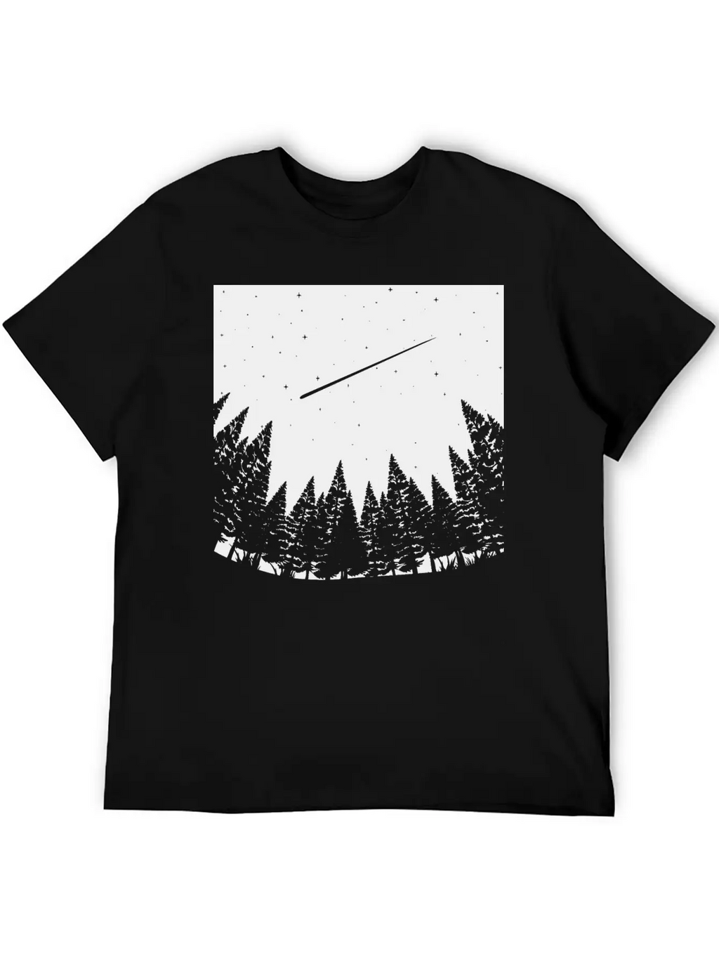 Meteor Watch Space Astronomy Art Unisex Casual T-Shirt – Clean Design For Daily Comfort