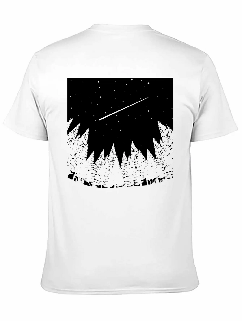 Meteor Watch Space Astronomy Art Unisex Casual T-Shirt – Clean Design For Daily Comfort