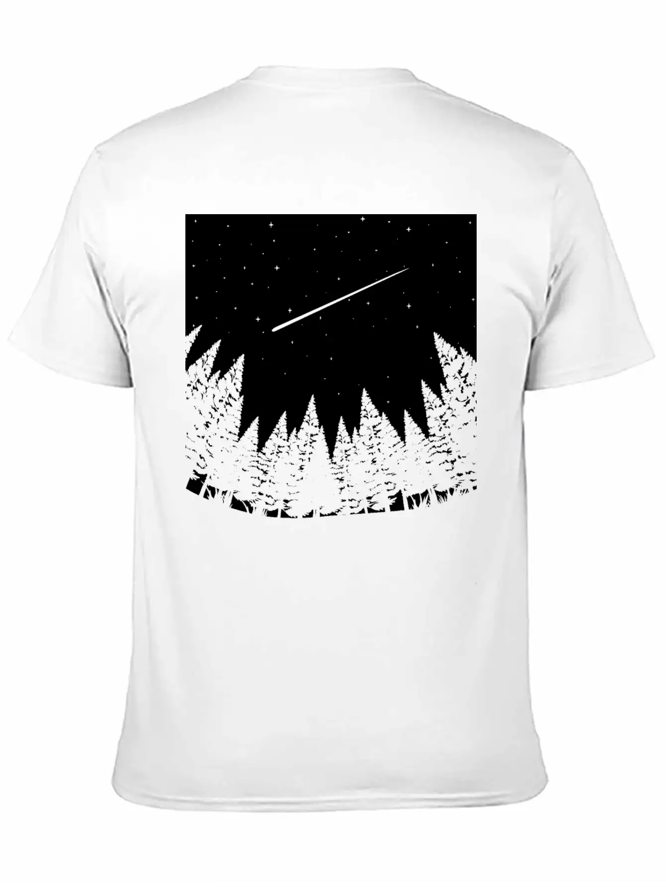 Meteor Watch Space Astronomy Art Unisex Casual T-Shirt – Clean Design For Daily Comfort