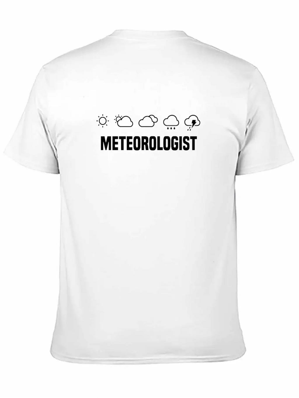 Meteorologist Storm Chaser Weather Meteorology Breathable Soft Cotton T-Shirt – Timeless Casual Look