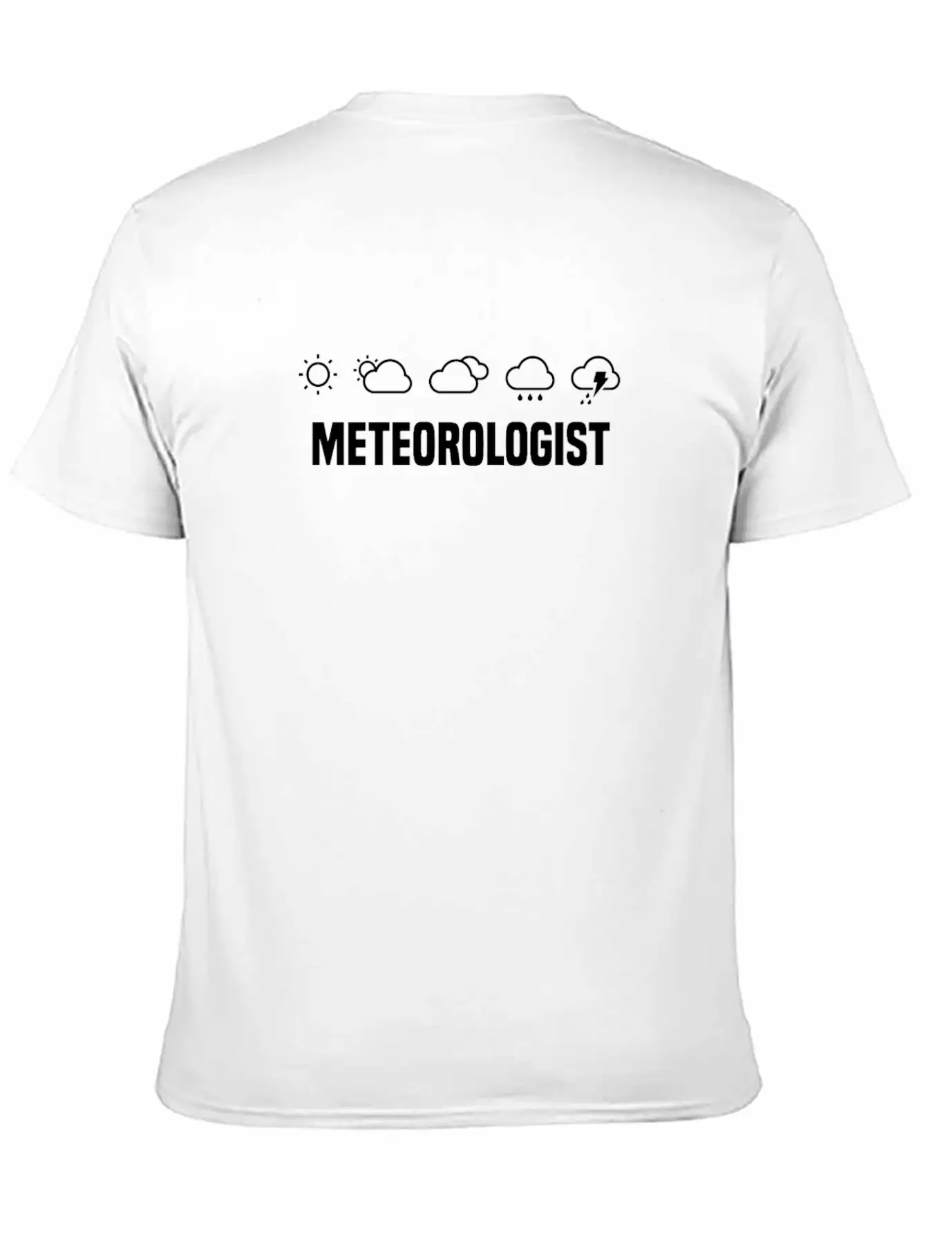 Meteorologist Storm Chaser Weather Meteorology Breathable Soft Cotton T-Shirt – Timeless Casual Look