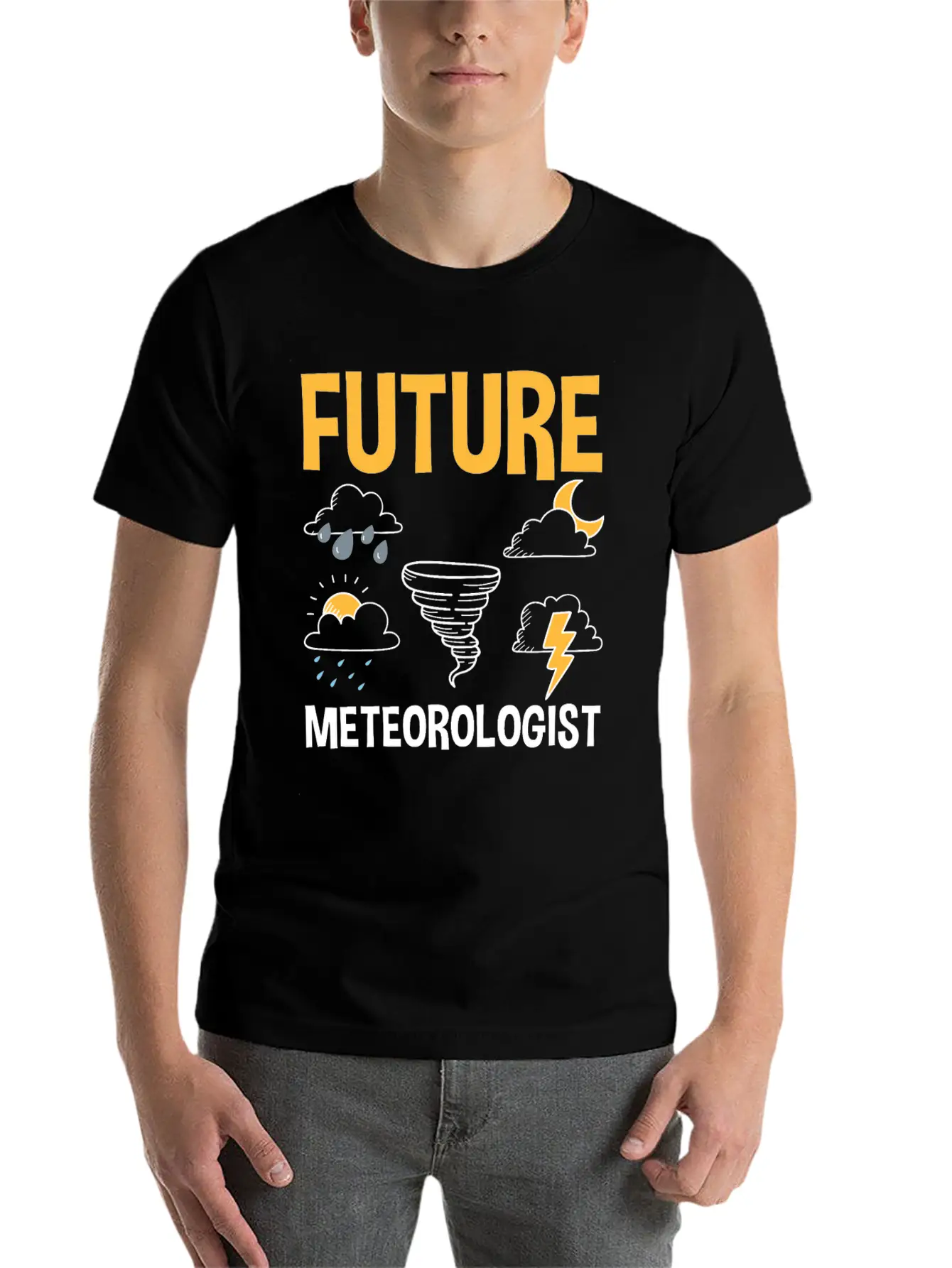 Meteorology Meteorologist Weathermen Gift Stylish Everyday T-Shirt – Unisex Basic Cotton Tee