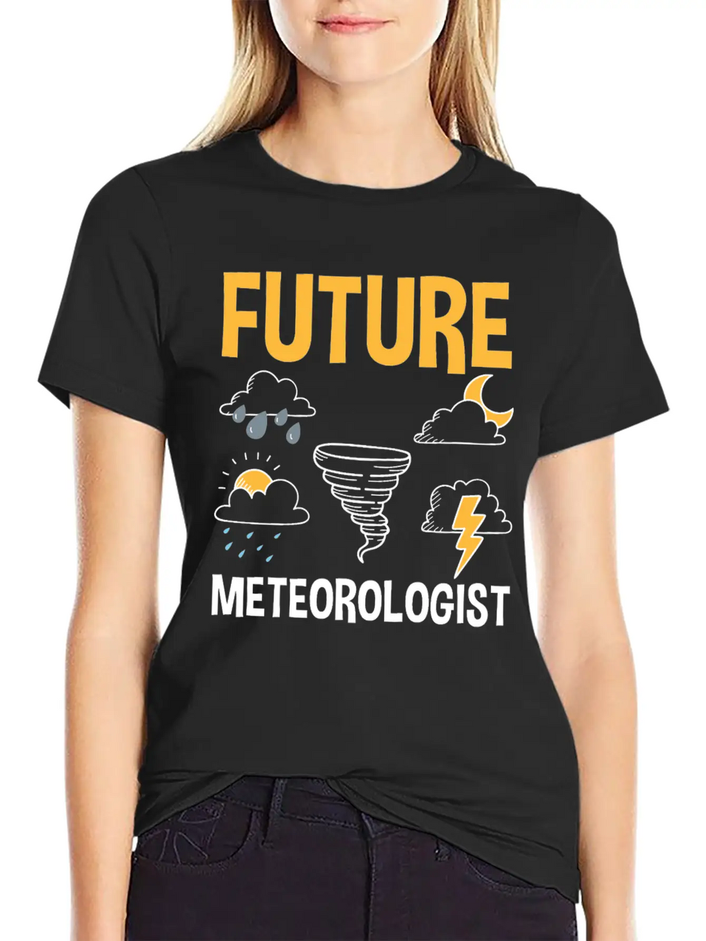 Meteorology Meteorologist Weathermen Gift Stylish Everyday T-Shirt – Unisex Basic Cotton Tee