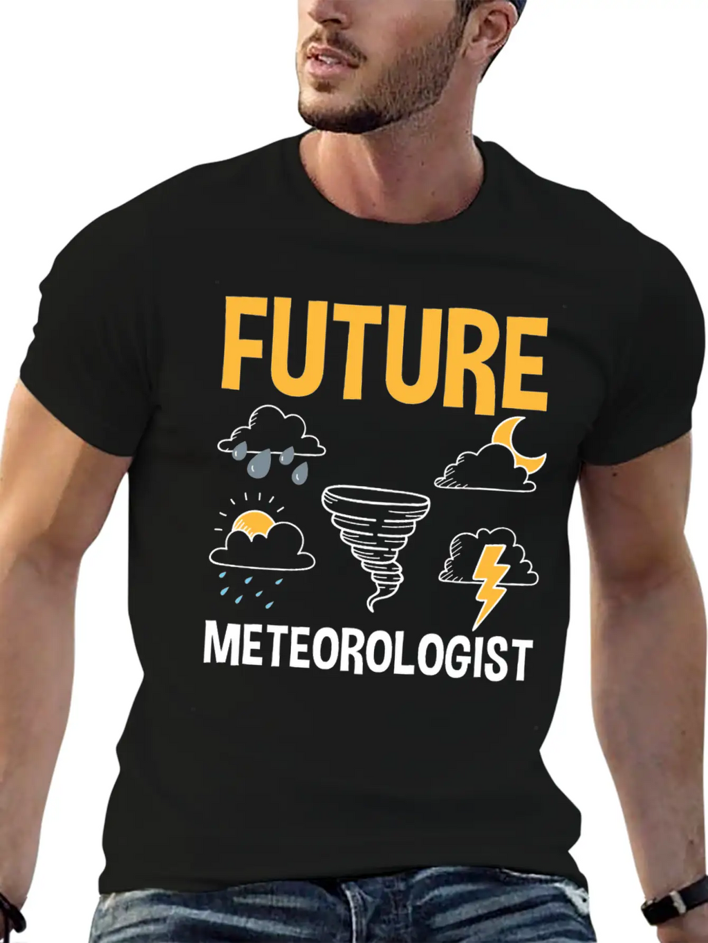 Meteorology Meteorologist Weathermen Gift Stylish Everyday T-Shirt – Unisex Basic Cotton Tee