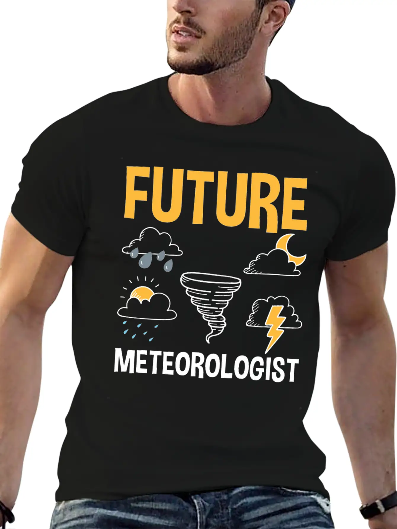 Meteorology Meteorologist Weathermen Gift Stylish Everyday T-Shirt – Unisex Basic Cotton Tee