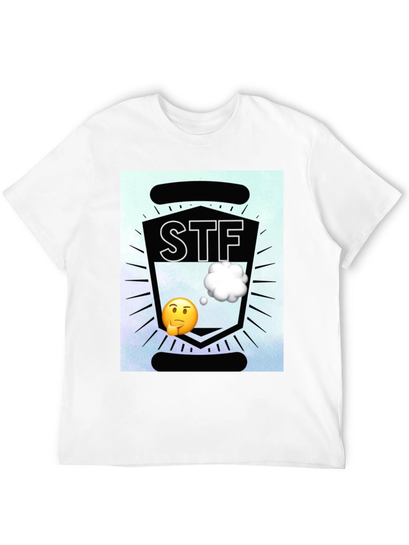 STF Emoji Graphic T-Shirt - Black
