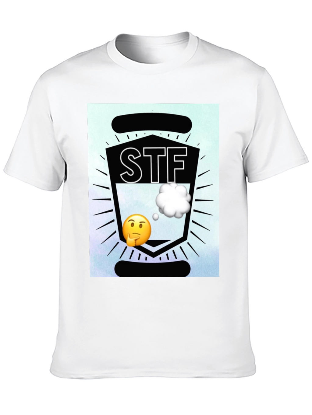 STF Emoji Graphic T-Shirt - Black