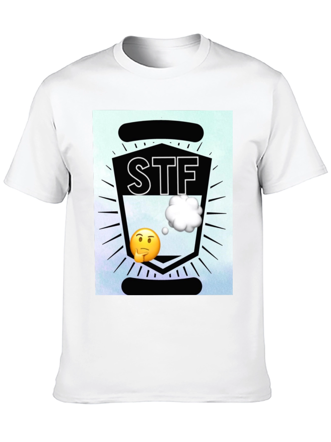 STF Emoji Graphic T-Shirt - Black