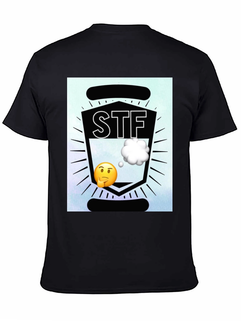 STF Emoji Graphic T-Shirt - Black