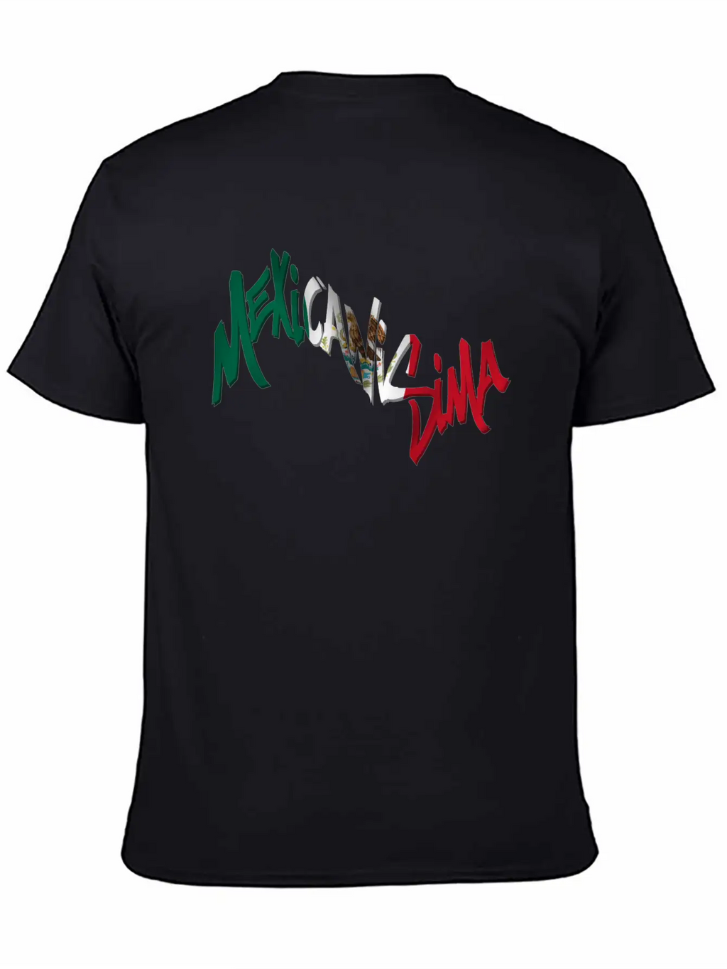 Mexicanisima Mexican Flag Unisex Short Sleeve Soft Cotton T-Shirt – Casual Everyday Wear