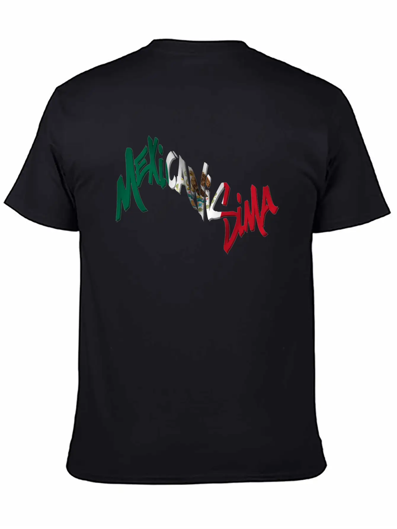 Mexicanisima Mexican Flag Unisex Short Sleeve Soft Cotton T-Shirt – Casual Everyday Wear