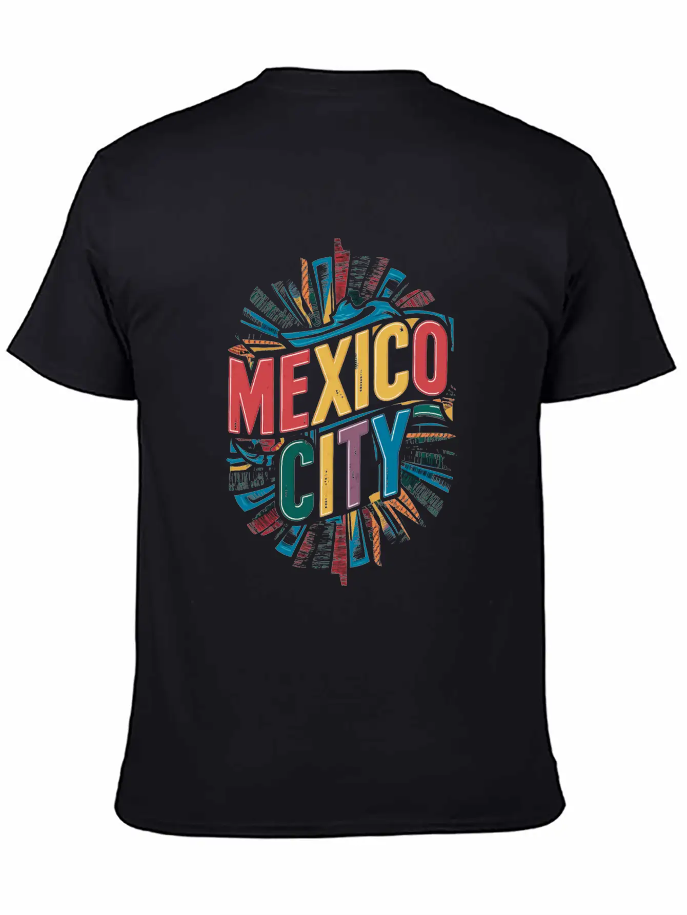 Mexico City Souvenir Vibrant Artistic Memory Essential Cotton Tee For Daily Outfits – Unisex Style