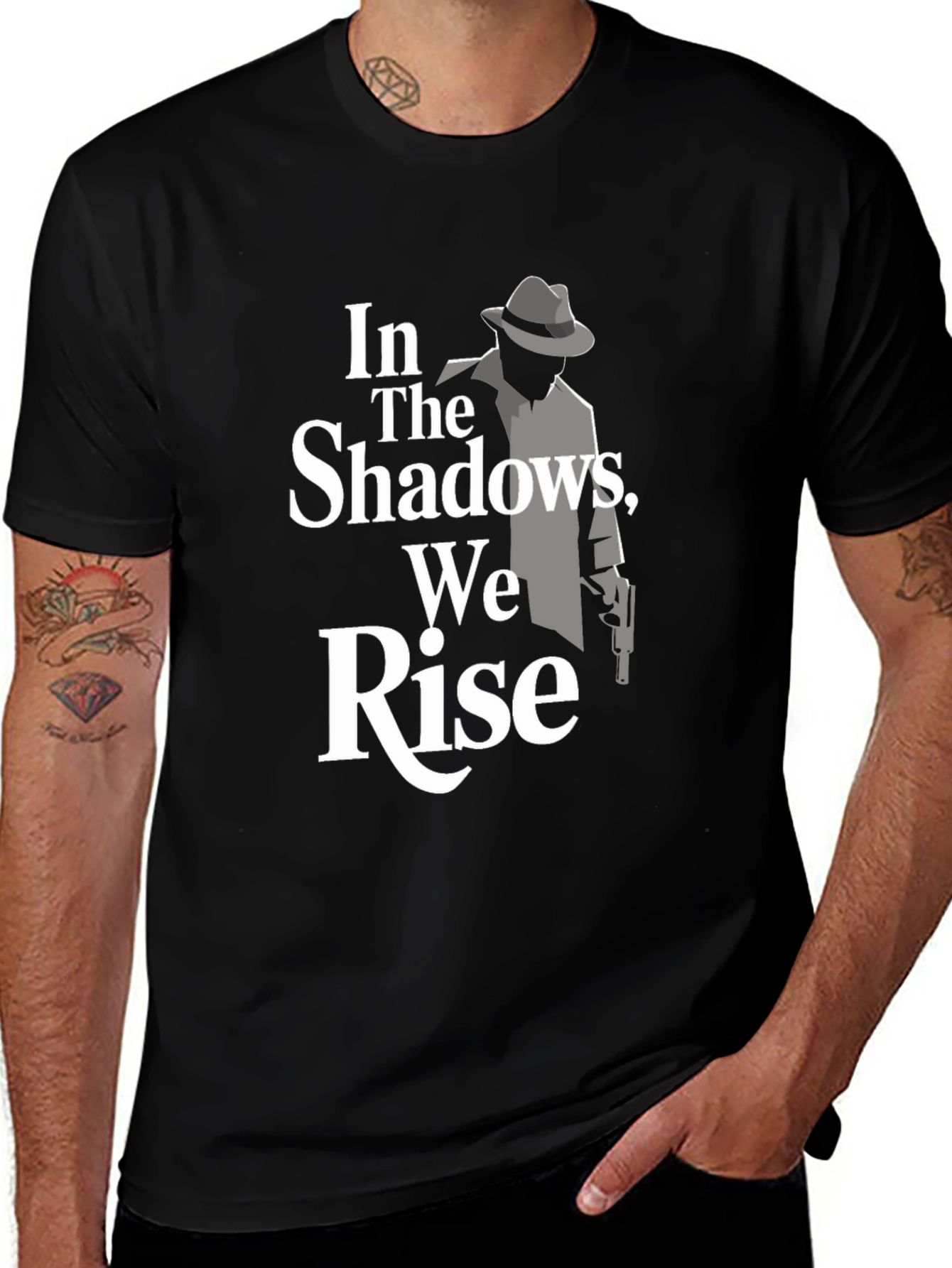 In The Shadows We Rise Graphic Tee