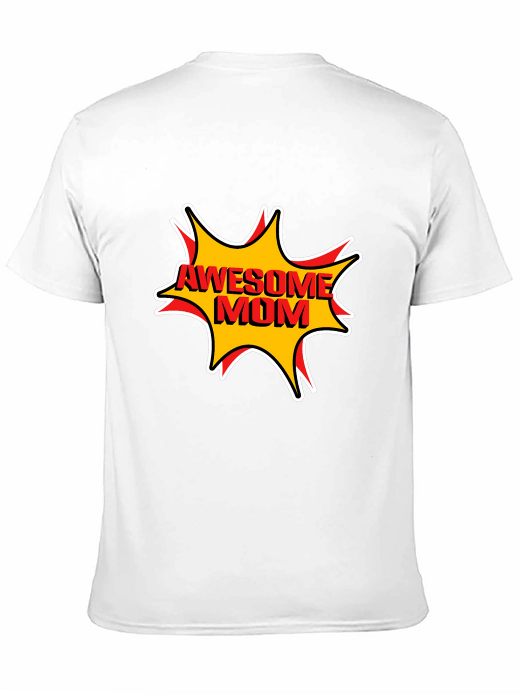 Awesome Mom Graphic T-Shirt - Black