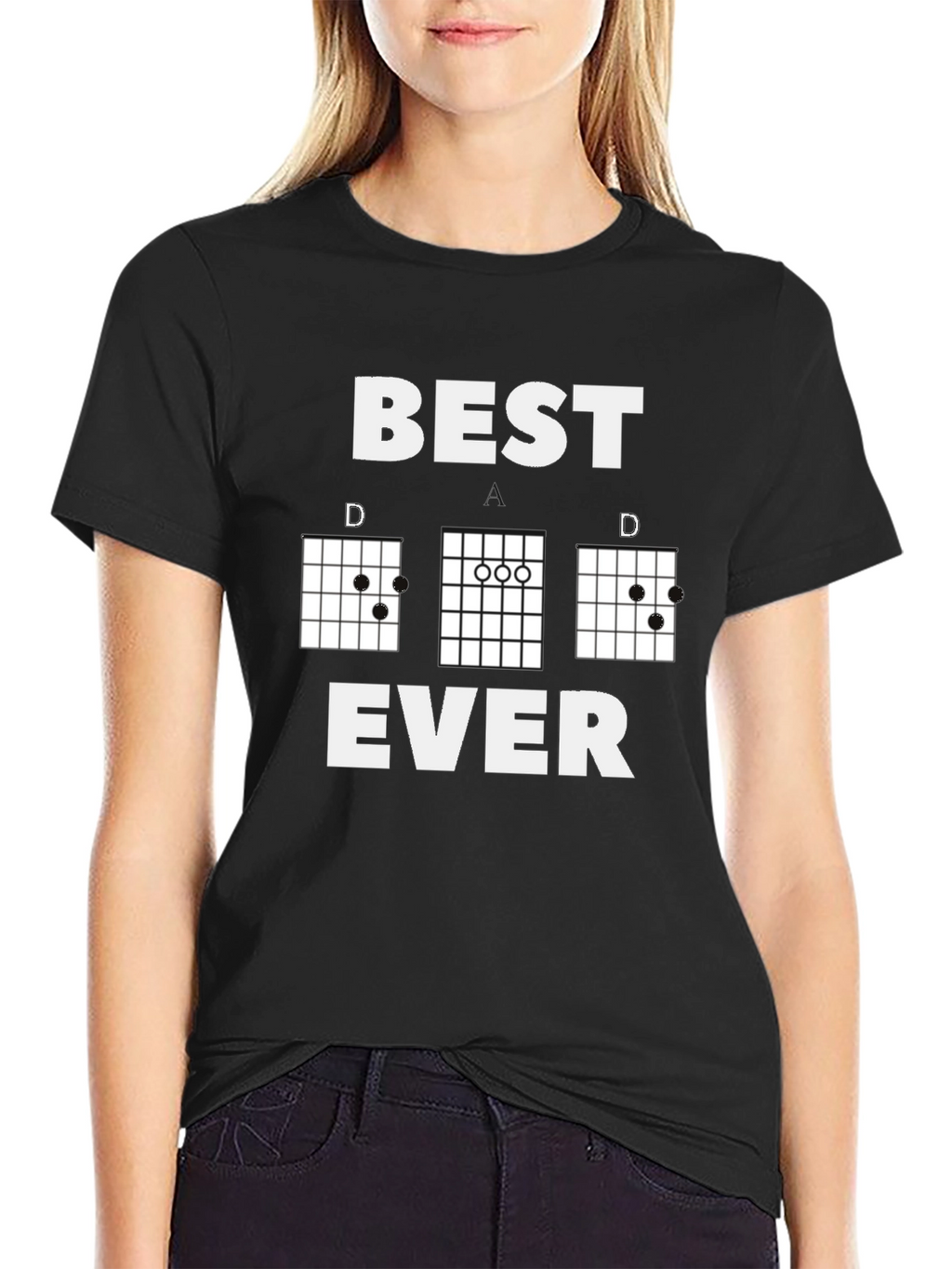 Best Dad Ever Guitar Chord T-Shirt
