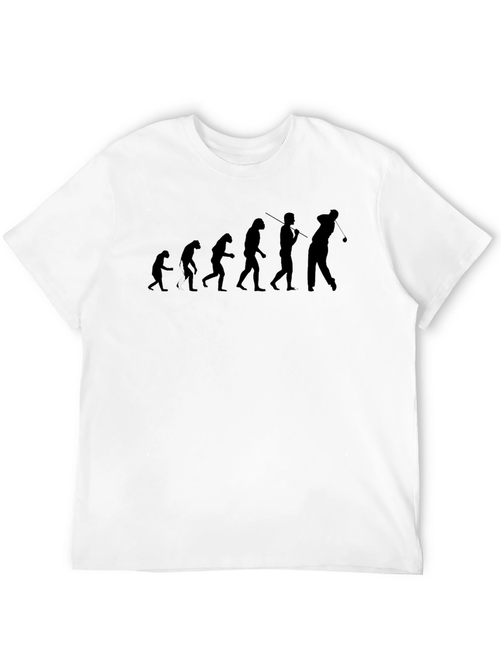 Evolution of Golf Black T-Shirt