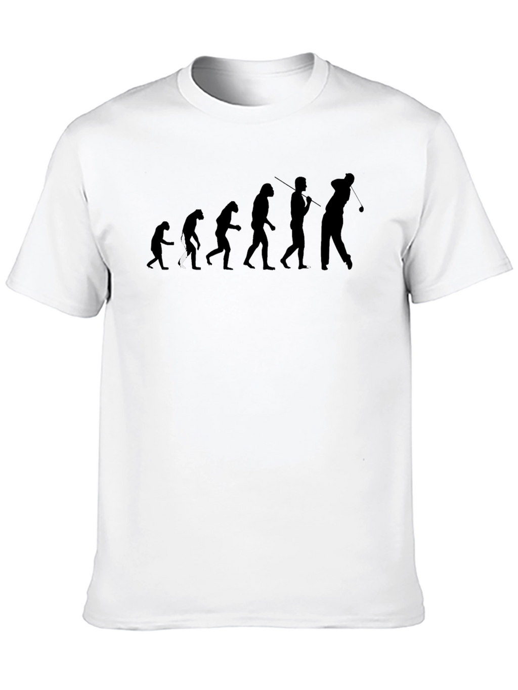 Evolution of Golf Black T-Shirt