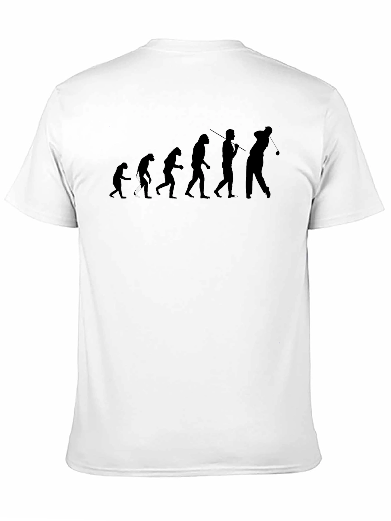 Evolution of Golf Black T-Shirt