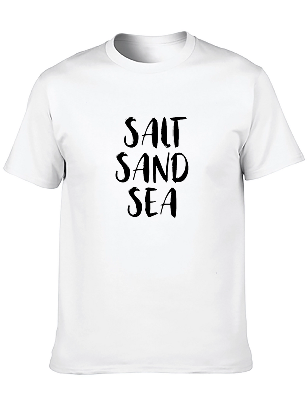 Salt Sand Sea Graphic Tee - Black