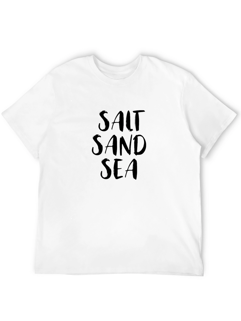 Salt Sand Sea Graphic Tee - Black