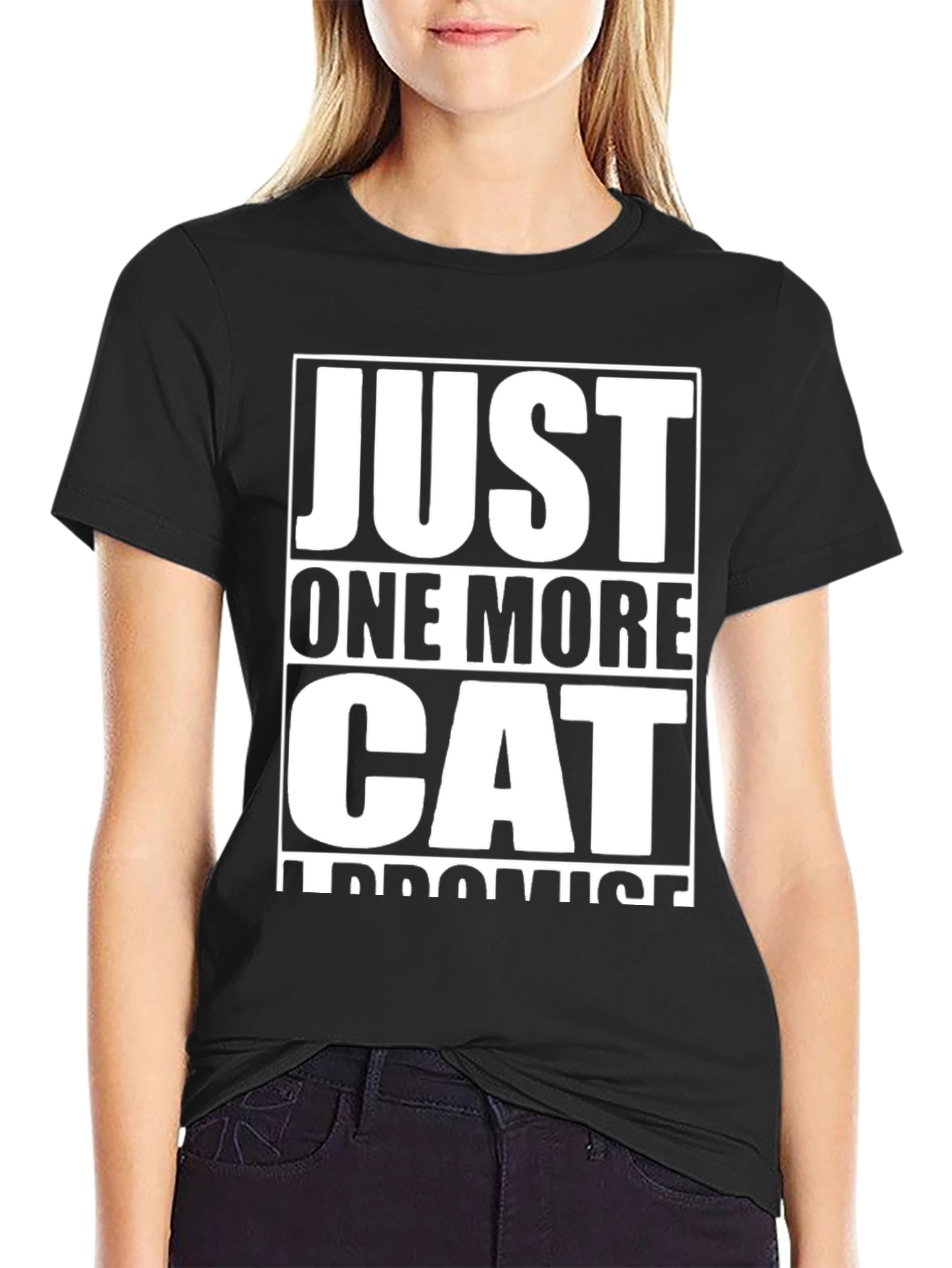 Just One More Cat T-Shirt - Funny Cat Lover Tee