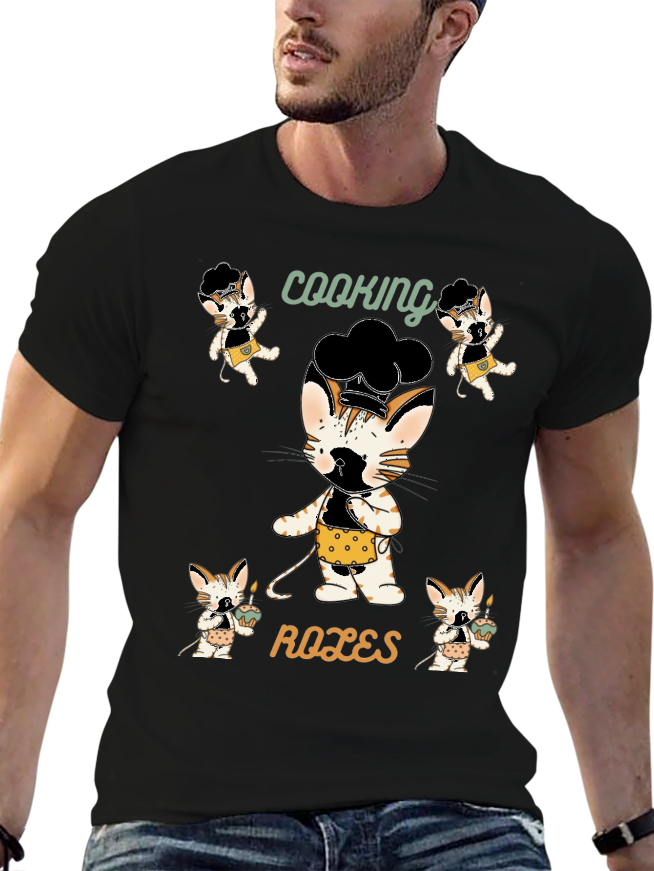 Cooking Cat T-Shirt