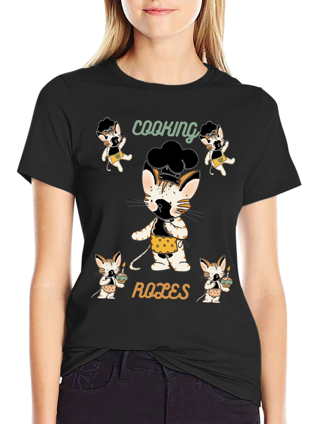 Cooking Cat T-Shirt